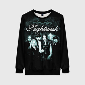 Женский свитшот 3D с принтом NIGHTWISH в городе Новоалтайск, 100% полиэстер с мягким внутренним слоем | круглый вырез горловины, мягкая резинка на манжетах и поясе, свободная посадка по фигуре | metal | nightwish | tarja turunen | метал | музыка | найтвиш | рок | симфо метал | тарья турунен