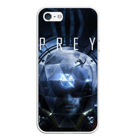 Чехол для iPhone 5/5S матовый с принтом Prey Морган Ю в городе Новоалтайск, Силикон | Область печати: задняя сторона чехла, без боковых панелей | Тематика изображения на принте: 20 years | 20 лет | arkane studios | corvo attano | cosmos | deathloop | dishonored 2 | emily kaldwin | games | morgan yu | prey | аркейн студио | ассасины | игры | корво аттано | космос | морган ю | эмили колдуин