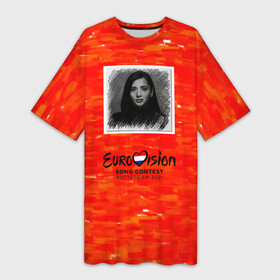 Платье-футболка 3D с принтом Евровидение 2021 в городе Новоалтайск,  |  | eurovision | eurovision 2021 | eurovision participant | print manizha | red | singer | евровидение | евровидение 2021 | красный | певица | певица manizha | певица манижа | принт манижа | участница евровидения