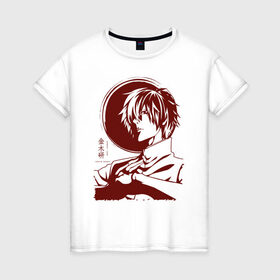 Женская футболка хлопок с принтом Kaneki Ken Tokyo Ghoul в городе Новоалтайск, 100% хлопок | прямой крой, круглый вырез горловины, длина до линии бедер, слегка спущенное плечо | anime | kaneki ken | tokyo ghoul | tokyo ghoul: re | аниме | анимэ | гули | джузо сузуя | канеки кен | кузен йошимура | наки | нишики нишио | ре | ренджи йомо | ризе камиширо | токийский гуль | тоука киришима | ута