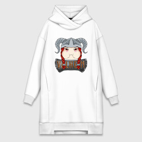 Платье-худи хлопок с принтом Valheim Girl в городе Новоалтайск,  |  | fantasy | mmo | valheim | valve | валхейм | вальхейм | викинги | выживалка | игра | королевская битва | ммо | ролевая игра | фэнтази