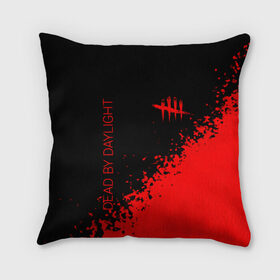 Подушка 3D с принтом Dead by Daylight. в городе Новоалтайск, наволочка – 100% полиэстер, наполнитель – холлофайбер (легкий наполнитель, не вызывает аллергию). | состоит из подушки и наволочки. Наволочка на молнии, легко снимается для стирки | dbd | dead by daylight | esport | games | survival horror | дбд | дед бай дейлайт | игроки | игролюбители | игроманы | игры | киберспорт | мертвы к рассвету