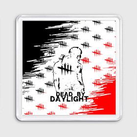 Магнит 55*55 с принтом dead by daylight в городе Новоалтайск, Пластик | Размер: 65*65 мм; Размер печати: 55*55 мм | Тематика изображения на принте: dbd | dead by daylight | esport | games | survival horror | дбд | дед бай дейлайт | игроки | игролюбители | игроманы | игры | киберспорт | мертвы к рассвету