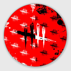Коврик для мышки круглый с принтом dead by daylight. в городе Новоалтайск, резина и полиэстер | круглая форма, изображение наносится на всю лицевую часть | Тематика изображения на принте: dbd | dead by daylight | esport | games | survival horror | дбд | дед бай дейлайт | игроки | игролюбители | игроманы | игры | киберспорт | мертвы к рассвету