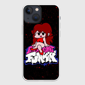 Чехол для iPhone 13 mini с принтом Friday Night Funkin в городе Новоалтайск,  |  | friday night funkin | в пятницу вечером | детям | логотипы игр | мелодия пятничного вечера | мультяшный | персонажи игр | пико | пятничный вечер фанкин | фанкин