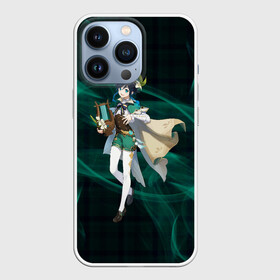 Чехол для iPhone 13 Pro с принтом Genshin Impact   Venti в городе Новоалтайск,  |  | anemo | anime | barbatos | game | gamer | genshin | genshin impact | impact | venti | venty | анемо | аниме | архонт | барбатос | венти | ветер | вэнти | геншин | геншин импакт | дилюк | импакт | монштад | трап
