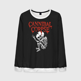 Мужской свитшот 3D с принтом Cannibal Corpse в городе Новоалтайск, 100% полиэстер с мягким внутренним слоем | круглый вырез горловины, мягкая резинка на манжетах и поясе, свободная посадка по фигуре | cannibal corpse | kreator | slayer | sodom | анархия | блэк метал | гаражный рок | гитара | гранж | дэт метал | металл | панк рок | рок музыка | рок н ролл | рокер | треш метал | труп каннибал | тяжелый рок | хард рок