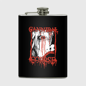 Фляга с принтом Cannibal Corpse в городе Новоалтайск, металлический корпус | емкость 0,22 л, размер 125 х 94 мм. Виниловая наклейка запечатывается полностью | cannibal corpse | kreator | punk rock | slayer | sodom | анархия | блэк метал | гаражный рок | гранж | дэт метал | металл | панк рок | рок музыка | рок н ролл | рокер | треш метал | труп каннибал | тяжелый рок | хард рок
