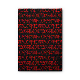 Обложка для автодокументов с принтом Cannibal Corpse  в городе Новоалтайск, натуральная кожа |  размер 19,9*13 см; внутри 4 больших “конверта” для документов и один маленький отдел — туда идеально встанут права | deth metal | дет метал | метал | паттерн | труп каннибала
