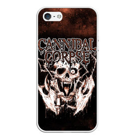 Чехол для iPhone 5/5S матовый с принтом Cannibal Corpse в городе Новоалтайск, Силикон | Область печати: задняя сторона чехла, без боковых панелей | canibal corpse | cannibal corpse | death metal | группы | дэт метал | канибал корпс | метал | рок