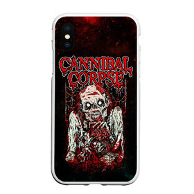 Чехол для iPhone XS Max матовый с принтом Cannibal Corpse в городе Новоалтайск, Силикон | Область печати: задняя сторона чехла, без боковых панелей | canibal corpse | cannibal corpse | death metal | группы | дэт метал | канибал корпс | метал | рок