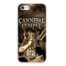 Чехол для iPhone 5/5S матовый с принтом Cannibal Corpse в городе Новоалтайск, Силикон | Область печати: задняя сторона чехла, без боковых панелей | canibal corpse | cannibal corpse | death metal | группы | дэт метал | канибал корпс | метал | рок