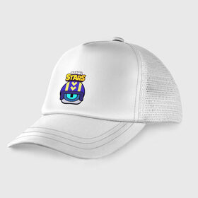 Детская кепка тракер с принтом STU СТУ Brawl Stars в городе Новоалтайск, Козырек - 100% хлопок. Кепка - 100% полиэстер, Задняя часть - сетка | универсальный размер, пластиковая застёжка | brawl | brawl stars | brawlstars | brawl_stars | jessie | бравл | бравлер stu | бравлстарс | гонщик | каскадер | сту