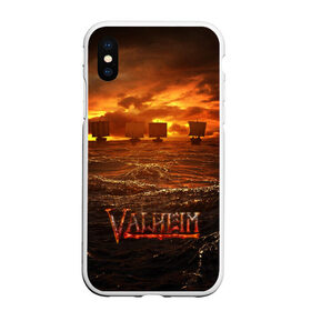 Чехол для iPhone XS Max матовый с принтом Valheim Корабли в городе Новоалтайск, Силикон | Область печати: задняя сторона чехла, без боковых панелей | fantasy | mmo | valheim | valve | валхейм | вальхейм | викинги | выживалка | игра | королевская битва | ммо | ролевая игра | фэнтази