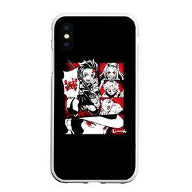 Чехол для iPhone XS Max матовый с принтом КЛИНОК РАССЕКАЮЩИЙ ДЕМОНОВ в городе Новоалтайск, Силикон | Область печати: задняя сторона чехла, без боковых панелей | demon slayer | giuy tomioka | kimetsu no yaiba | nezuko | shinobu | slayer | tanjiro | zenitsu | гию томиока | зенитсу | зенитцу | иноске хашибира | клинок рассекающий демонов | незуко | танджиро | шинобу кочо