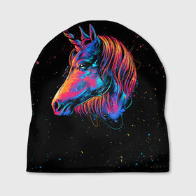 Шапка 3D с принтом ЕДИНОРОГ | UNICORN RAINBOW в городе Новоалтайск, 100% полиэстер | универсальный размер, печать по всей поверхности изделия | abstraction | color | colors | dab | geometry | hexagon | paints | pony | rainbow | unicornis dab | абстракция | брызги | геометрия | даб | единорог | единорог радуга | животные | краски | красочные | ляпистые | неон | неоновый | пони | радуга |
