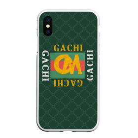 Чехол для iPhone XS Max матовый с принтом GACHI бренд в городе Новоалтайск, Силикон | Область печати: задняя сторона чехла, без боковых панелей | aniki | billy | boss | boy | bucks | dark | deep | door | dungeon | fantasy | gachi | gachimuchi | gucci | gym | hundred | master | milos | muchi | next | ricardo | three | van | wee | билли | ван | гачи | гачимучи | гучи | гуччи 