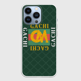 Чехол для iPhone 13 Pro с принтом GACHI бренд в городе Новоалтайск,  |  | aniki | billy | boss | boy | bucks | dark | deep | door | dungeon | fantasy | gachi | gachimuchi | gucci | gym | hundred | master | milos | muchi | next | ricardo | three | van | wee | билли | ван | гачи | гачимучи | гучи | гуччи 