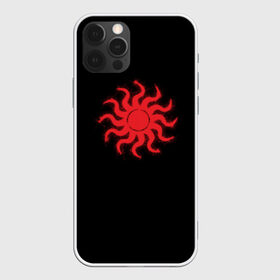 Чехол для iPhone 12 Pro Max с принтом Солнце | Славянский символ в городе Новоалтайск, Силикон |  | коловрат | красный | посолонь | русский | русь | славянский | солнцеворот | узор | этнический | этно | языческий | ярило