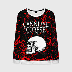 Мужской свитшот 3D с принтом CANNIBAL CORPSE в городе Новоалтайск, 100% полиэстер с мягким внутренним слоем | круглый вырез горловины, мягкая резинка на манжетах и поясе, свободная посадка по фигуре | Тематика изображения на принте: cannibal corpse | evisceration plague | hammer smashed face. | violence unimagined | дэт метал | музыка | рок | труп каннибала