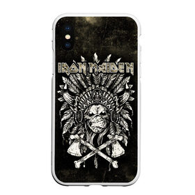 Чехол для iPhone XS Max матовый с принтом IRON MADEN в городе Новоалтайск, Силикон | Область печати: задняя сторона чехла, без боковых панелей | heavy metal | iron maiden | metal | айрон мейден | группы | метал | музыка | рок | хеви метал