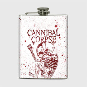 Фляга с принтом Cannibal Corpse в городе Новоалтайск, металлический корпус | емкость 0,22 л, размер 125 х 94 мм. Виниловая наклейка запечатывается полностью | canibal corpse | cannibal corpse | death metal | группы | дэт метал | канибал корпс | метал | рок