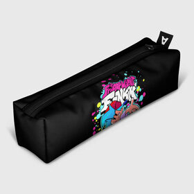 Пенал 3D с принтом Friday Night Funkin в городе Новоалтайск, 100% полиэстер | плотная ткань, застежка на молнии | Тематика изображения на принте: friday night funk | friday night funkin | the boyfriend | бойфренд | игры