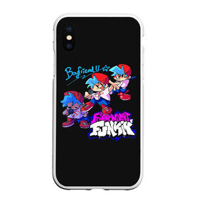 Чехол для iPhone XS Max матовый с принтом Friday Night Funkin в городе Новоалтайск, Силикон | Область печати: задняя сторона чехла, без боковых панелей | and | boyfriend | daddy | dearest | friday | funkin | girlfriend | lemon | monster | mother | night | pico | pump | skid | whitty | девушка | дорогой | кость | мама | мать | отец | папа | парень | пико | скелетик | тыква | уитти