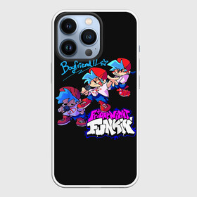 Чехол для iPhone 13 Pro с принтом Friday Night Funkin в городе Новоалтайск,  |  | Тематика изображения на принте: and | boyfriend | daddy | dearest | friday | funkin | girlfriend | lemon | monster | mother | night | pico | pump | skid | whitty | девушка | дорогой | кость | мама | мать | отец | папа | парень | пико | скелетик | тыква | уитти