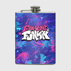 Фляга с принтом Friday Night Funkin в городе Новоалтайск, металлический корпус | емкость 0,22 л, размер 125 х 94 мм. Виниловая наклейка запечатывается полностью | Тематика изображения на принте: and | boyfriend | color | daddy | dance | dearest | dj | friday | funkin | game | girlfriend | mom | monster | music | night | paint | paints | pico | pump | senpai | skid | the | брызги | вечер | игра | краска | краски | музыка | пятничный |