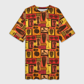 Платье-футболка 3D с принтом Ударные Инструменты в городе Новоалтайск,  |  | anarchy | hard rock | metal | music | punk rock | punks not dead | rock music | rocker | rocknroll | анархия | барабанщик | гаражный рок | гитара | гранж | металл | музыка | панк рок | рок музыка | рок н ролл | рокер | трэш метал | тяжелый рок