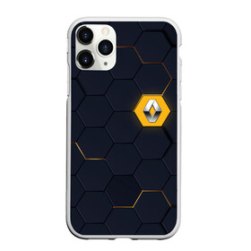 Чехол для iPhone 11 Pro Max матовый с принтом Renault в городе Новоалтайск, Силикон |  | Тематика изображения на принте: 3d | 3д | for | life | renault | reno | броня | плиты | рено