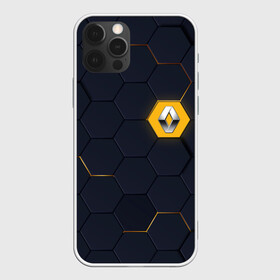 Чехол для iPhone 12 Pro Max с принтом Renault в городе Новоалтайск, Силикон |  | Тематика изображения на принте: 3d | 3д | for | life | renault | reno | броня | плиты | рено