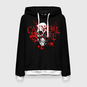 Женская толстовка 3D с принтом Cannibal Corpse в городе Новоалтайск, 100% полиэстер  | двухслойный капюшон со шнурком для регулировки, мягкие манжеты на рукавах и по низу толстовки, спереди карман-кенгуру с мягким внутренним слоем. | cannibal | cannibal corpse | corpse | trash | алекс уэбстер | брутальный дэт метал | джордж фишер | дэт метал | дэтграйнд | пол мазуркевич | пэт обрайэн | роб барретт