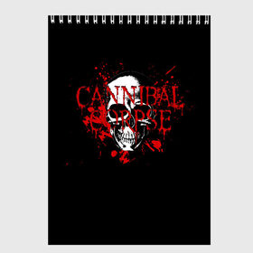 Скетчбук с принтом Cannibal Corpse в городе Новоалтайск, 100% бумага
 | 48 листов, плотность листов — 100 г/м2, плотность картонной обложки — 250 г/м2. Листы скреплены сверху удобной пружинной спиралью | cannibal | cannibal corpse | corpse | trash | алекс уэбстер | брутальный дэт метал | джордж фишер | дэт метал | дэтграйнд | пол мазуркевич | пэт обрайэн | роб барретт