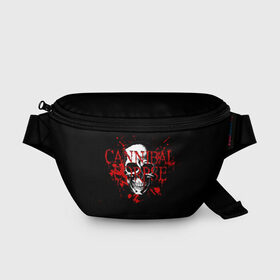 Поясная сумка 3D с принтом Cannibal Corpse в городе Новоалтайск, 100% полиэстер | плотная ткань, ремень с регулируемой длиной, внутри несколько карманов для мелочей, основное отделение и карман с обратной стороны сумки застегиваются на молнию | cannibal | cannibal corpse | corpse | trash | алекс уэбстер | брутальный дэт метал | джордж фишер | дэт метал | дэтграйнд | пол мазуркевич | пэт обрайэн | роб барретт