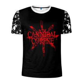 Мужская футболка 3D спортивная с принтом Cannibal Corpse в городе Новоалтайск, 100% полиэстер с улучшенными характеристиками | приталенный силуэт, круглая горловина, широкие плечи, сужается к линии бедра | cannibal | cannibal corpse | corpse | trash | алекс уэбстер | брутальный дэт метал | дэт метал | дэтграйнд | пол мазуркевич