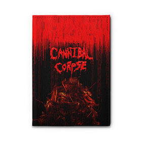Обложка для автодокументов с принтом CANNIBAL CORPSE в городе Новоалтайск, натуральная кожа |  размер 19,9*13 см; внутри 4 больших “конверта” для документов и один маленький отдел — туда идеально встанут права | Тематика изображения на принте: blood | cannibal corpse | death metal | grunge | hardcore | music | punk | rock | usa | группа | канибал | кровь | метал | музыка | рок | сша | труп