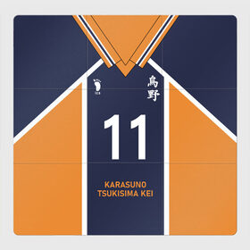 Магнитный плакат 3Х3 с принтом KARASUNO 11 | ФОРМА КАРАСУНО в городе Новоалтайск, Полимерный материал с магнитным слоем | 9 деталей размером 9*9 см | Тематика изображения на принте: fly high | haikyuu | karasuno | kogeyama tobio | tanaka | аниме | аниме карасуно | волейбол | кагеяма | карасуно | кей | кенма | козуме | куроо | некома | сатори | тендо | тобио | хайкью карасуно | хината | цукишима | шоё хината