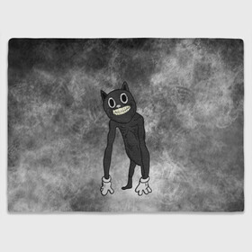 Плед 3D с принтом Cartoon cat в городе Новоалтайск, 100% полиэстер | закругленные углы, все края обработаны. Ткань не мнется и не растягивается | cartoon cat | crazy | horror | kitty | monster | безумный | враг | животные | зверь | злодей | злой кот | зубы | картун кэт | киска | кот | кошак | монстр | мультяшный кот | оскал | персонаж | страшилки | сумасшедший