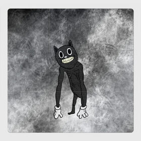 Магнитный плакат 3Х3 с принтом Cartoon cat в городе Новоалтайск, Полимерный материал с магнитным слоем | 9 деталей размером 9*9 см | cartoon cat | crazy | horror | kitty | monster | безумный | враг | животные | зверь | злодей | злой кот | зубы | картун кэт | киска | кот | кошак | монстр | мультяшный кот | оскал | персонаж | страшилки | сумасшедший