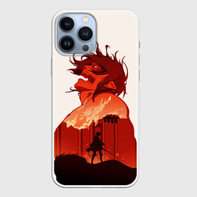 Чехол для iPhone 13 Pro Max с принтом Кричащий Титан   Ерен Йегер в городе Новоалтайск,  |  | anime | attack on titan | japan | levi | manga | аниме | армен | атака титанов | крылья свободы | левай | лива | ливай | манга | титаны | япония