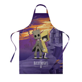 Фартук 3D с принтом Little Nightmares 2 в городе Новоалтайск, 100% полиэстер | общий размер — 65 х 85 см, ширина нагрудника — 26 см, горловина — 53 см, длина завязок — 54 см, общий обхват в поясе — 173 см. Принт на завязках и на горловине наносится с двух сторон, на основной части фартука — только с внешней стороны | little nightmares | страшилка | страшная игра | ужас | хоррор