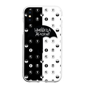 Чехол для iPhone XS Max матовый с принтом Umbrella Academy в городе Новоалтайск, Силикон | Область печати: задняя сторона чехла, без боковых панелей | Тематика изображения на принте: umbrella academy | академия амбрелла | клаус харгривз | номер пять | роберт шиэн
