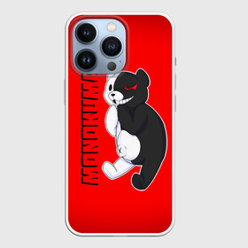 Чехол для iPhone 13 Pro с принтом МОНОКУМА в городе Новоалтайск,  |  | Тематика изображения на принте: anime | danganronpa | enoshima | junko | monokuma | аниме | джунко | игра | манга | медведь | монокума | робот медведь | эношима