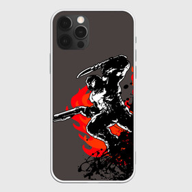 Чехол для iPhone 12 Pro Max с принтом Doom Eternal  в городе Новоалтайск, Силикон |  | doom eternal | герой | дум | игра | палач рока | персонаж | пламя