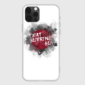 Чехол для iPhone 12 Pro Max с принтом ThatBurringGuy - Japan White в городе Новоалтайск, Силикон |  | Тематика изображения на принте: clip studio paint | that burring guy | thatburringguy | аниме | арт | блогер | красный | надпись | рисование | текст | тот картавый парень | чернила | япония | японский стиль