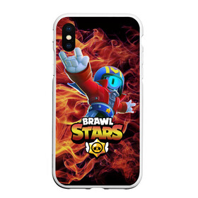 Чехол для iPhone XS Max матовый с принтом Brawl Stars - Stu в городе Новоалтайск, Силикон | Область печати: задняя сторона чехла, без боковых панелей | brawl | brawl ruffs | brawl stars | brawler | colonel ruffs | leon | new brawler | ruffs | ruffus | starrforce | stu | superstar | бравл | бравл старс | бравлер | гавс | гонщик | леон | руффс | сту | сту   каскадёр | сту суперзвезда | 