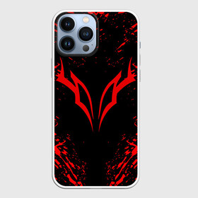 Чехол для iPhone 13 Pro Max с принтом Берсерк черно красный в городе Новоалтайск,  |  | Тематика изображения на принте: anime | anime berserk | berserk | knight | manga | аниме | аниме берсерк | берсерк | клеймо | манга | рыцарь | япония
