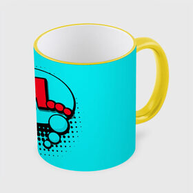 Кружка с принтом OH в городе Новоалтайск, керамика | ёмкость 330 мл | Тематика изображения на принте: comic | graffiti | lettering | logo | nice | oh | sticker | text | граффити | комикс | лого | надпись | наклейка | ох | стикер | текст